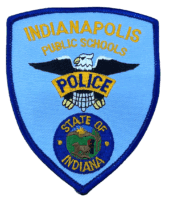 US Indianapolis Indiana Public Schools Police Blue Edge Patch US Indianapolis Indiana Public Schools Police Blue Edge Patch