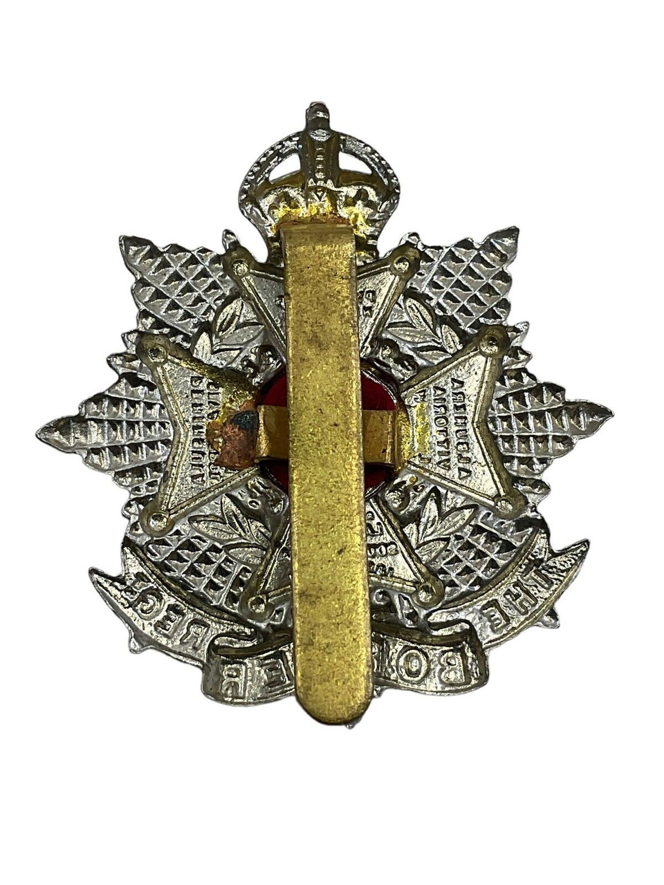 WW2 British Border Regiment Cap Badge WW2 British Border Regiment Cap Badge