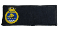 Canadian RCN HMCS Ville De Quebec Name Patch Insignia