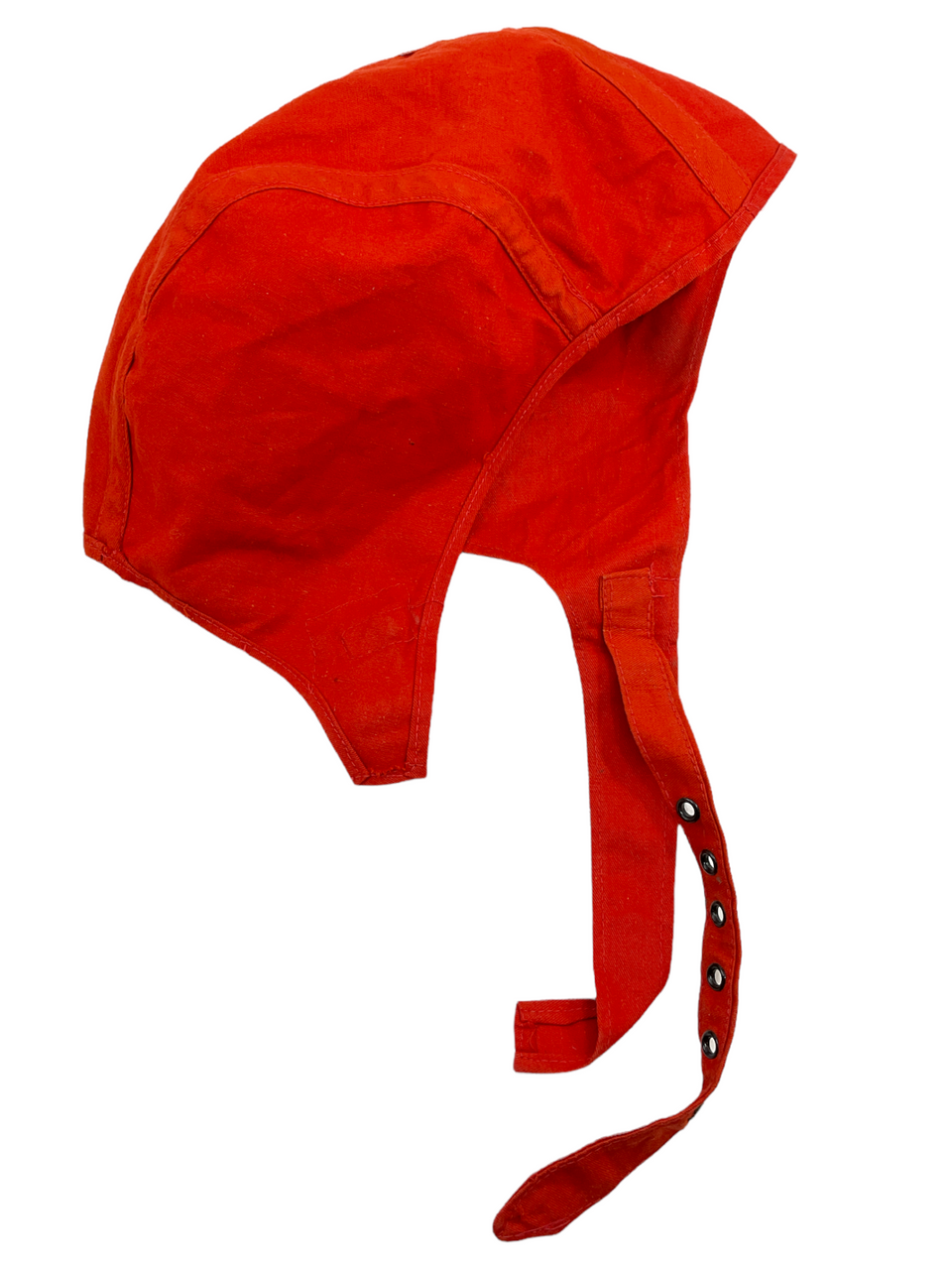 Australian RAAF Hi Visibility Red Bail Out Cap Flying Helmet Size 6 7/8 Australian RAAF Hi Visibility Red Bail Out Cap Flying Helmet Size 6 7/8