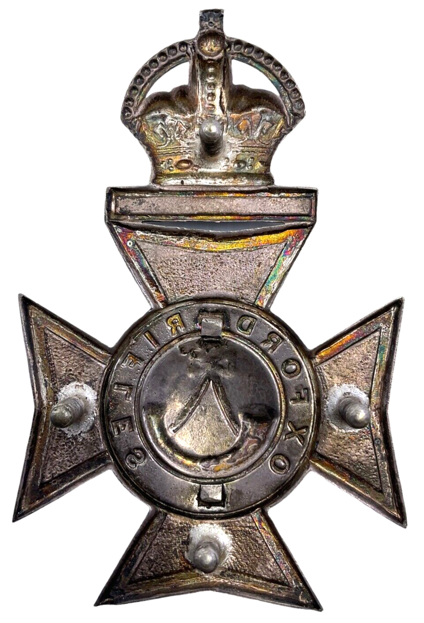 Canadian Militia The Oxford Rifles Cross Belt Plate Canadian Militia The Oxford Rifles Cross Belt Plate