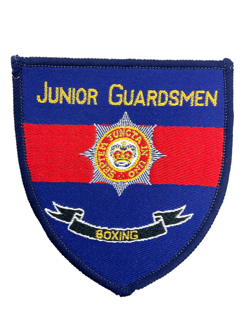 British Army Junior Guardsmen Boxing Jacket Patch British Army Junior Guardsmen Boxing Jacket Patch
