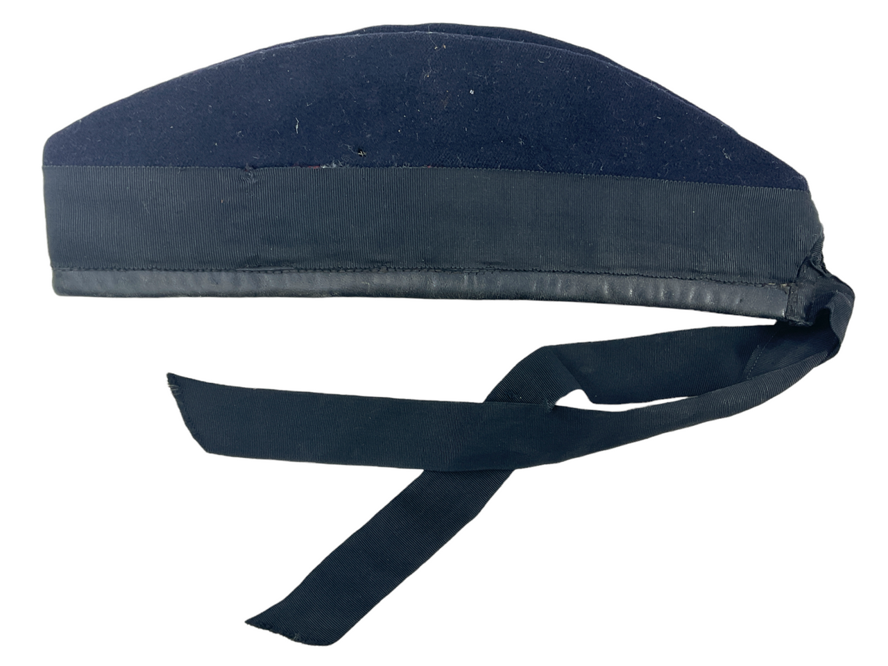 WW1 Canadian British CEF BEF Leather Edged Glengarry Size 7 1/2 WW1 Canadian British CEF BEF Leather Edged Glengarry Size 7 1/2