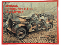 WW2 German Personnel Cars in Wartime Reinhard Frank Softcover Reference Book