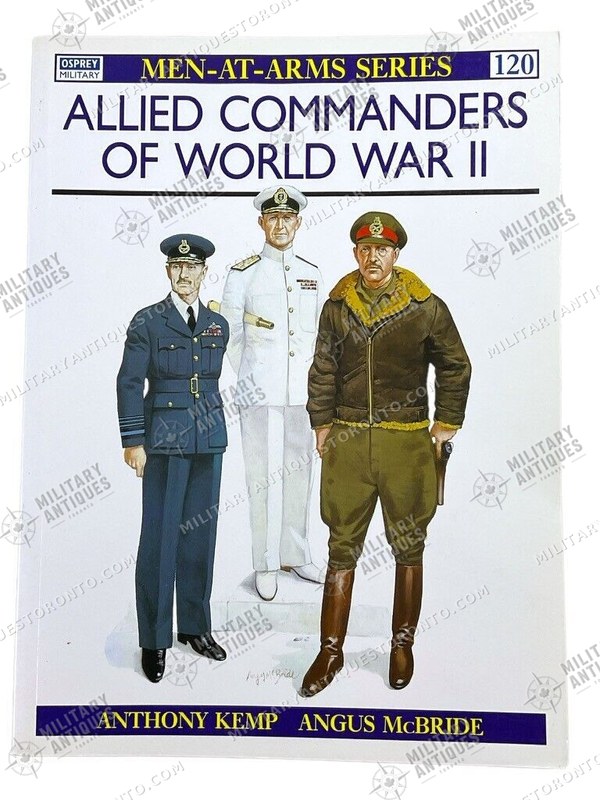 Commander In War WW2 British Allied Commanders of World War II Osprey Soft Cover ...