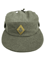 WW2 Canadian Womens CWAC 1943 Dated Peak Cap Size 7 WW2 Canadian Womens CWAC 1943 Dated Peak Cap Size 7
