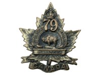 WW1 Canadian CEF 79th Battalion Collar Badge