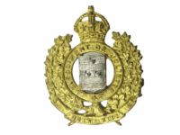 WW2 Canadian Regiment De Joliette Cap Badge