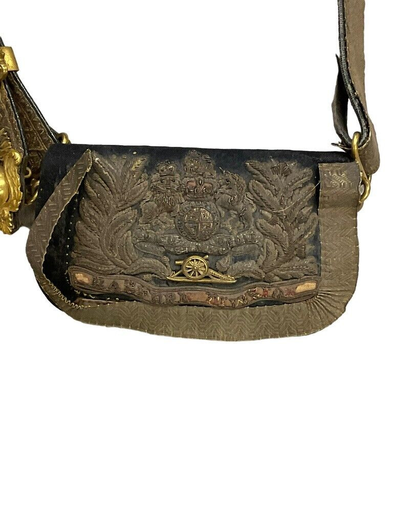 British Victorian Artillery Eastern Division Officers Full Dress Cross Belt British Victorian Artillery Eastern Division Officers Full Dress Cross Belt