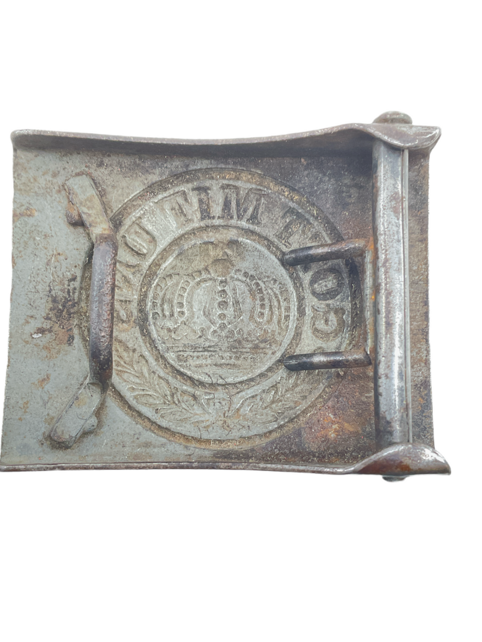 WW1 Imperial German Steel Combat Belt Buckle 4 WW1 Imperial German Steel Combat Belt Buckle 4