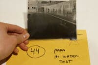 WW2 British Airborne Para Paratrooper in Water Test Original Negative #44