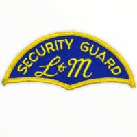 US L&M Security Guard Patch