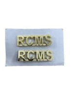 Canadian Force RCMS Medical Services Shoulder Title Insignia Clutch Back