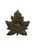 WW1 Canadian CEF Railway Construction Corps Cap Badge