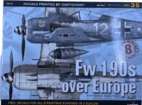 WW2 German Luftwaffe Fw 190s over Europe Part 1 No 35 NO DECALS Reference Book