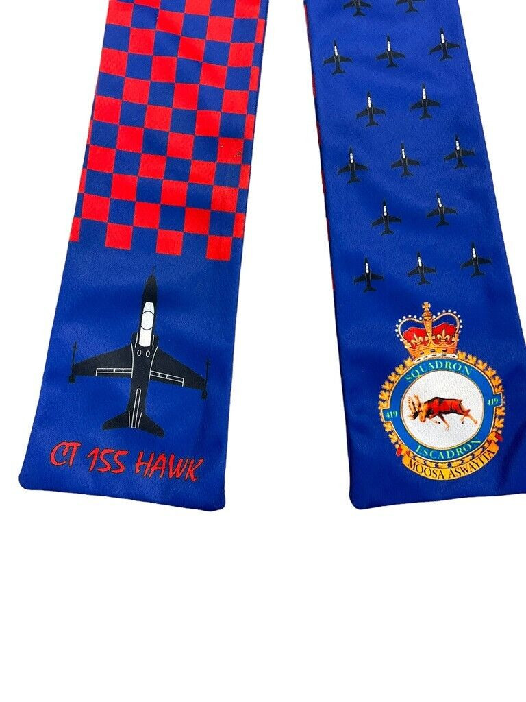Canadian Forces RCAF 419 Moose Squadron Scarf Canadian Forces RCAF 419 Moose Squadron Scarf