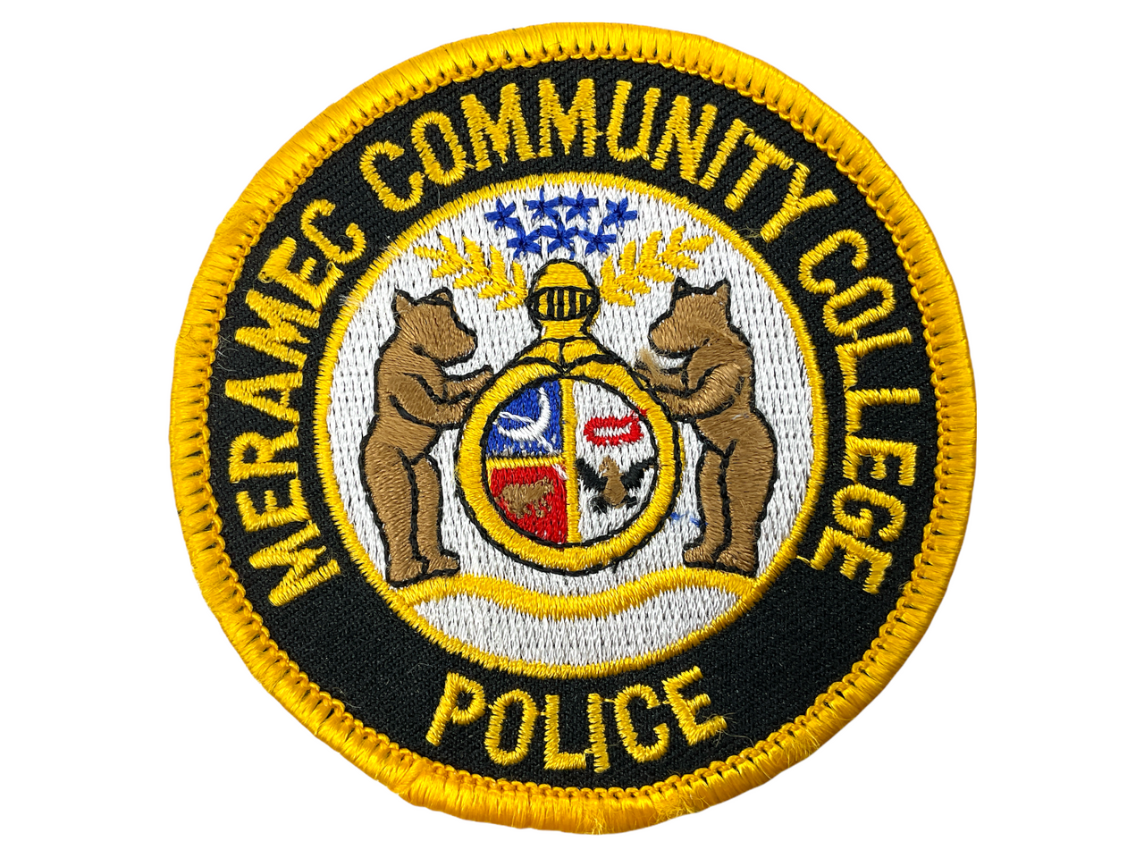 US St Louis Missouri Meramec Community College Police Patch US St Louis Missouri Meramec Community College Police Patch