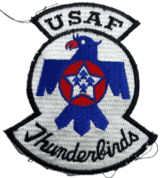 US USAF Thunderbirds Air Demonstration Squadron Flight Suit Patch