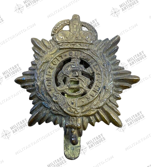 WW1 British ASC Army Service Corps Cap Badge Insignia - Military ...