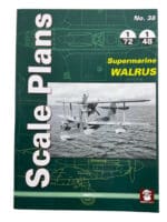 WW2 British RAF Supermarine Walrus Sale Plans 38 Soft Cover Reference Book