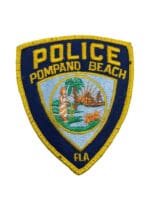 US Pompano Beach Florida Police Patch