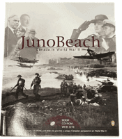 WW2 Canadian Juno Beach Canada in WW2 With CD Softcover Reference Book