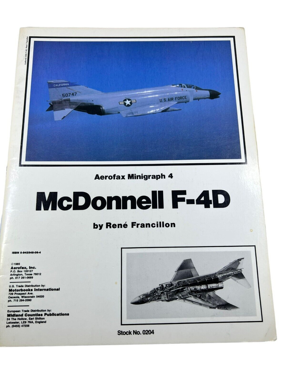 US Vietnam USAF USN USMC McDonnel F4D Phantom Aircraft SC Reference Book US Vietnam USAF USN USMC McDonnel F4D Phantom Aircraft SC Reference Book