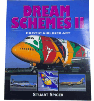 Dream Schemes 2 Exotic Airliner Art Stuart Spicer Softcover Reference Book