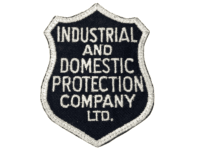 US Industrial & Domestic Protection Company Ltd Police Patch US Industrial & Domestic Protection Company Ltd Police Patch