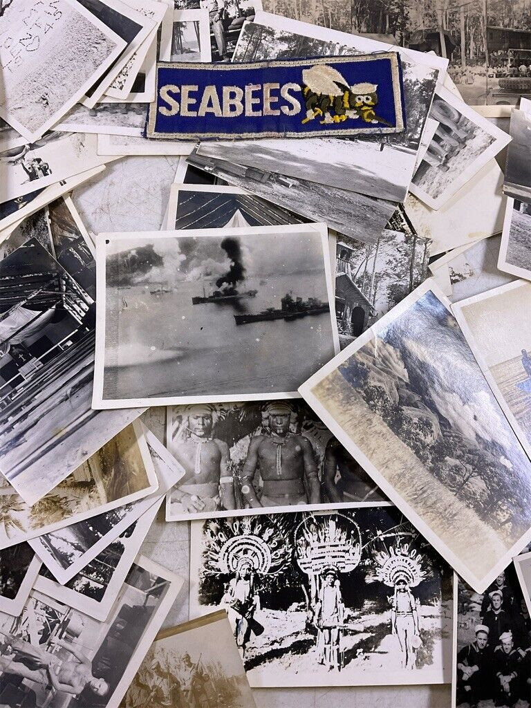 WW2 US USN Seabees Photo Aircraft Vehicle Lot X 79 Photos WW2 US USN Seabees Photo Aircraft Vehicle Lot X 79 Photos