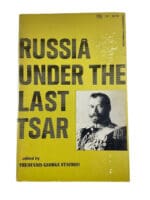 Imperial Russian Russia Under The Last Tsar Soft Cover Reference Book