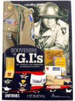 WW2 US Souvenirs of GIs Battle of Normandy FRENCH TEXT Hardcover Reference Book