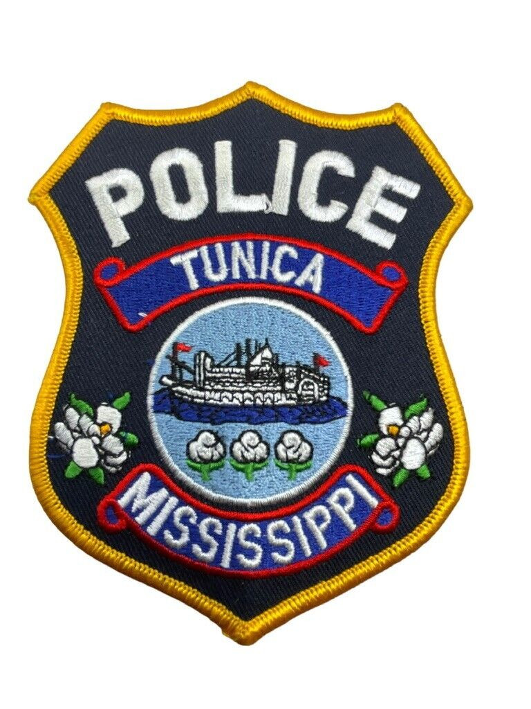 US Tunica Mississippi Police Patch US Tunica Mississippi Police Patch
