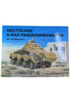 WW2 German Panzerpahwagen SdKfz 231-233 GERMAN TEXT SC Reference Book