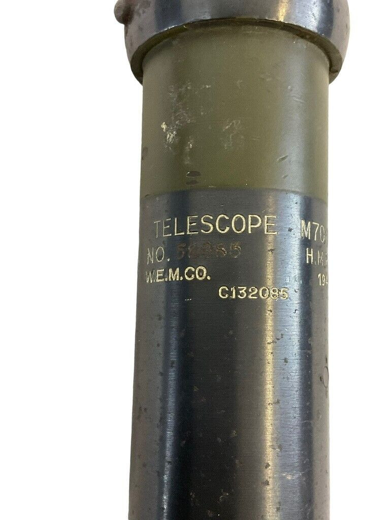 WW2 US Army Sherman Tank Periscope M70D 1944 Dated Great Optics WW2 US Army Sherman Tank Periscope M70D 1944 Dated Great Optics