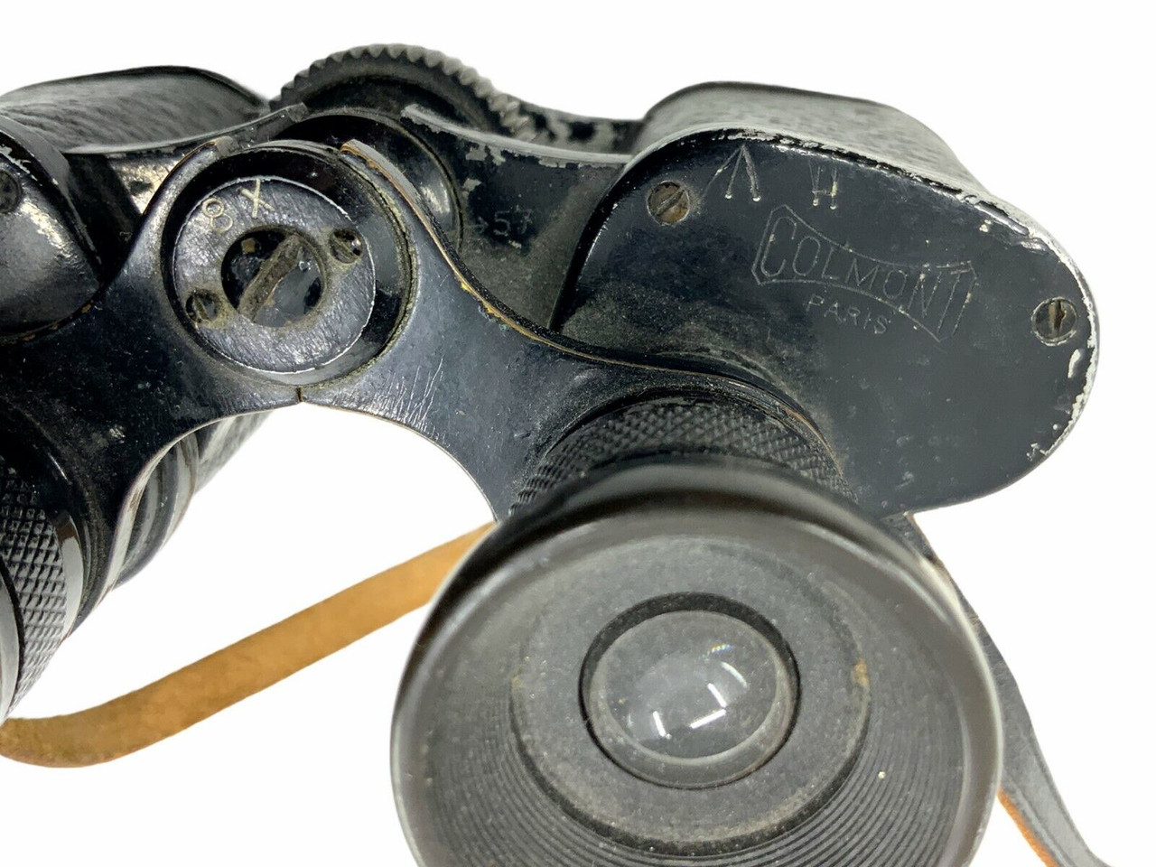 WW1 British Private Purchase French Made Kallos Binoculars WD Stamp WW1 British Private Purchase French Made Kallos Binoculars WD Stamp