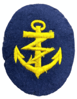 WW2 German Kriegsmarine Radio Operators Sleeve Trade Patch Insignia