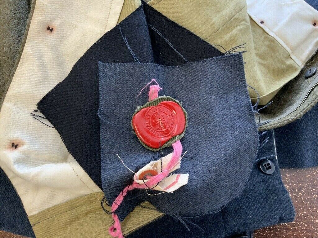 Canadian Khaki Battle Dress Trousers Pants Sealed Pattern Canadian Khaki Battle Dress Trousers Pants Sealed Pattern