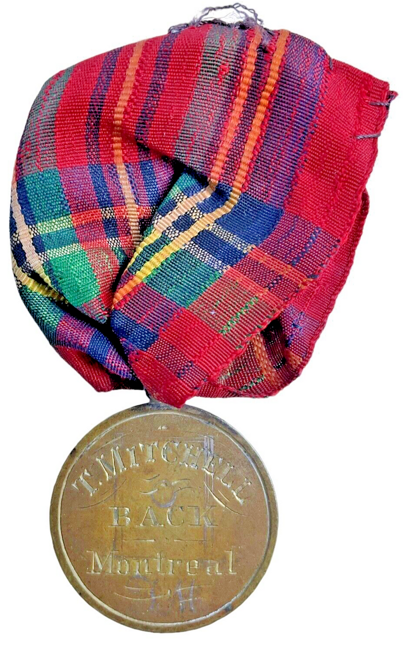 Canadian 2nd Scots Regimental Medal Montreal 1893 British Canadian 2nd Scots Regimental Medal Montreal 1893 British