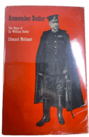 British Remember Butler The Story of Sir William Butler Hardcover Reference Book