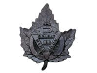 WW1 Canadian CEF YMCA Young Mens Christian Association Collar Insignia Single 2