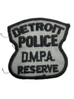 US Detroit Michigan DMPA Reserve Police Patch