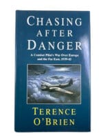 WW2 British RAF Chasing After Danger Combat Pilots War Hardcover Reference Book