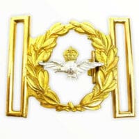 WW2 British RAF Canadian RCAF Officers Sword Belt Buckle
