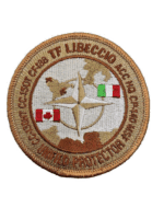 Canadian Forces RCAF Task Force Libeccio United Protector Squadron Patch