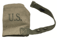 WW2 US Canvas 1944 Dated Muzzle Cover