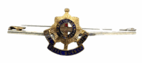 WW2 British Royal Sussex Regiment Enamel Tie Pin