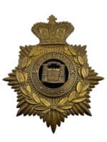 British Victorian Suffolk Regiment Helmet Plate Badge British Victorian Suffolk Regiment Helmet Plate Badge
