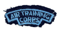 British Air Training Corps ATC Shoulder Title Insignia Single