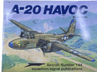 WW2 US USAAF A-20 Havoc Squadron Signal No 144 Softcover Reference Book